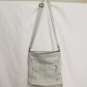 The SAK Crossbody, light pale blue bag
